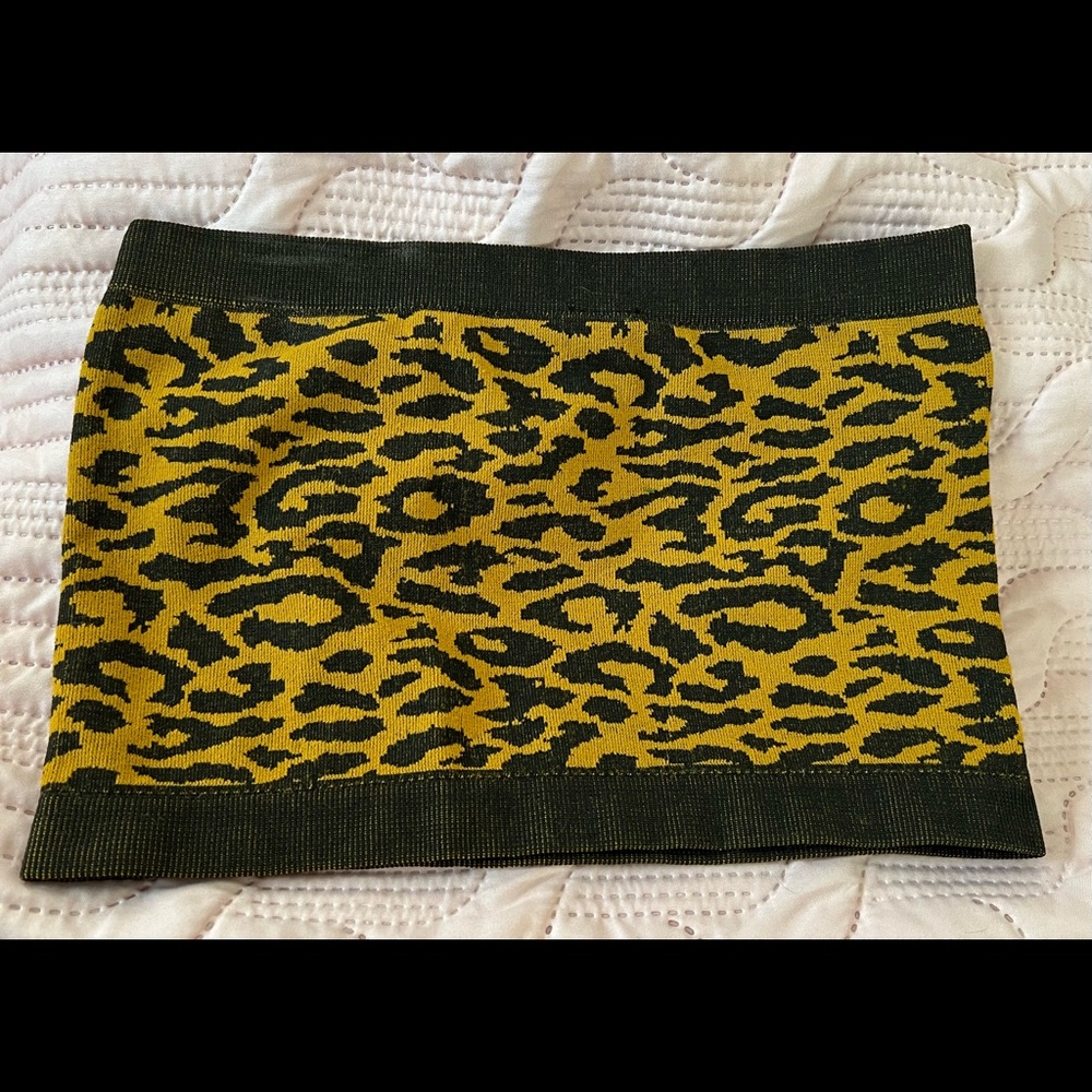 Leopard Tube top OS - Picture 2 of 4